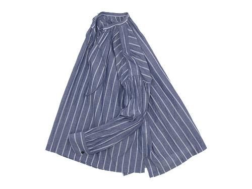 ordinary fits FLORIST BLOUSE NAVY