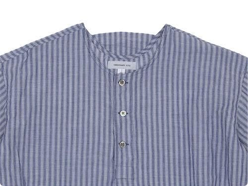 ordinary fits PAJAMA SHIRTS stripe NAVY
