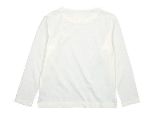 MHL. DRY COTTON JERSEY L/S T-SHIRTS 030WHITE ̥󥺡