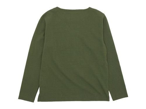 MHL. DRY COTTON JERSEY L/S T-SHIRTS 140OLIVE ̥󥺡