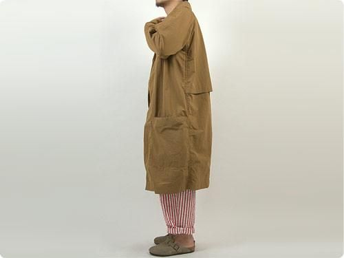 TATAMIZE DRIVING COAT MUSTARD