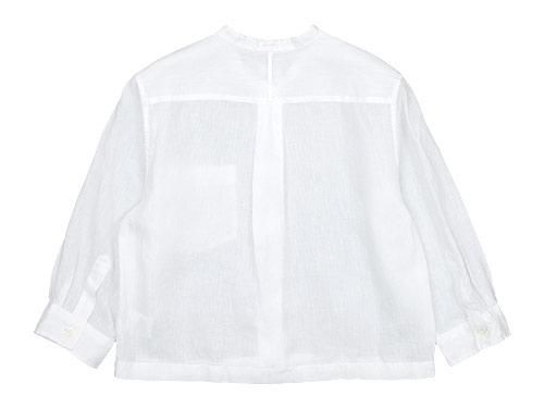 MARGARET HOWELL SHIRTING LINEN NO COLLAR SHIRTS 030WHITE ̥ǥ