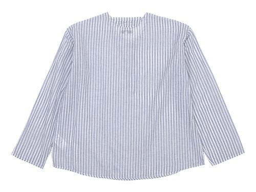 ordinary fits PAJAMA SHIRTS stripe WHITE
