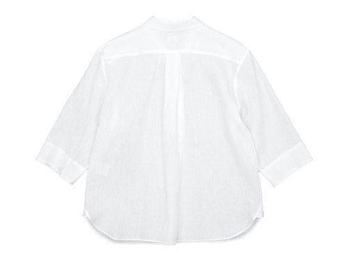 MARGARET HOWELL SHIRTING LINEN SUMMER PULL ON SHIRTS 030WHITE ̥ǥ