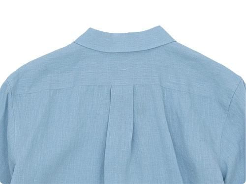 MARGARET HOWELL SHIRTING LINEN SUMMER PULL ON SHIRTS 112ASH BLUE ̥ǥ