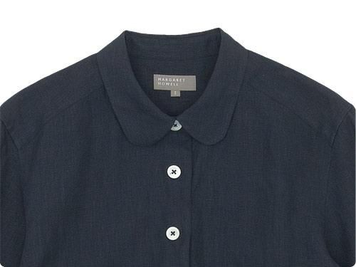 MARGARET HOWELL SHIRTING LINEN SUMMER PULL ON SHIRTS 023CHARCOAL ̥ǥ