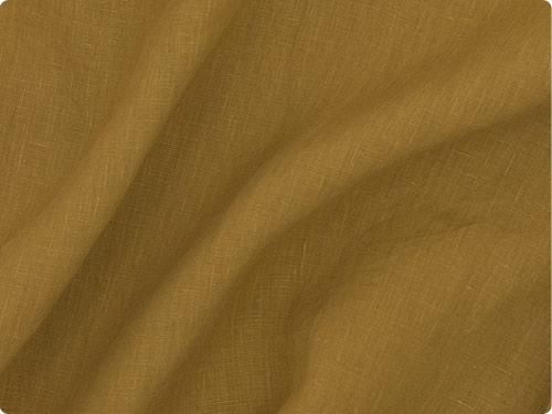 MARGARET HOWELL SHIRTING LINEN NO COLLAR SHIRTS 051MUSTARD ̥󥺡