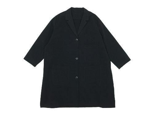 Atelier d'antan Godardʥ Cotton Coat BLACK