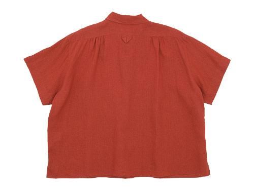 MARGARET HOWELL LINEN VOILE PJ SHIRTS 105CORAL ̥ǥ