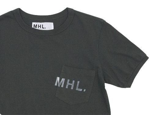 MHL. PRINTED JERSEY LOGO T 023CHARCOAL̥󥺡