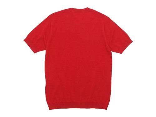 Charpentier de Vaisseau Kyle Cotton Knit Short Sleeve RED