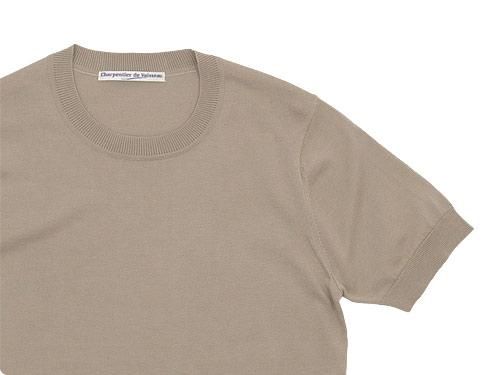 Charpentier de Vaisseau Kyle Cotton Knit Short Sleeve GRAY