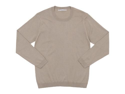 Charpentier de Vaisseau Kerry Cotton Knit Long Sleeve GRAY