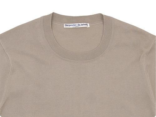 Charpentier de Vaisseau Kerry Cotton Knit Long Sleeve GRAY