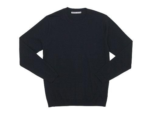Charpentier de Vaisseau Kerry Cotton Knit Long Sleeve BLACK