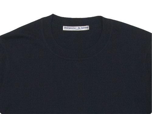 Charpentier de Vaisseau Kerry Cotton Knit Long Sleeve BLACK