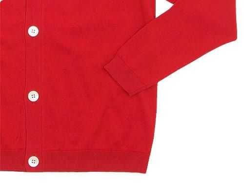 Charpentier de Vaisseau Katrina Cotton Knit Cardigan RED