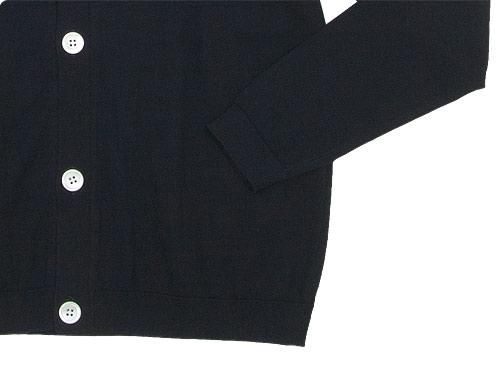 Charpentier de Vaisseau Katrina Cotton Knit Cardigan BLACK