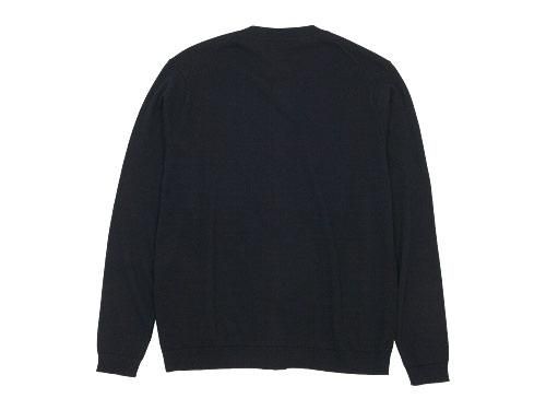 Charpentier de Vaisseau Katrina Cotton Knit Cardigan BLACK