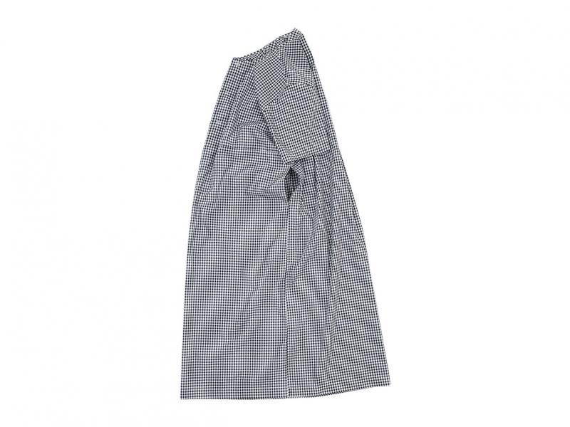 Charpentier de Vaisseau Daisy Front Button One-piece BLACK CHECK