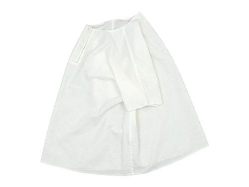 Atelier d'antan Schieleʥ Short Sleeve Blouse WHITE