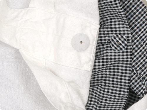 Atelier d'antan Daudetʥɡǡ Canapa Bag WHITE