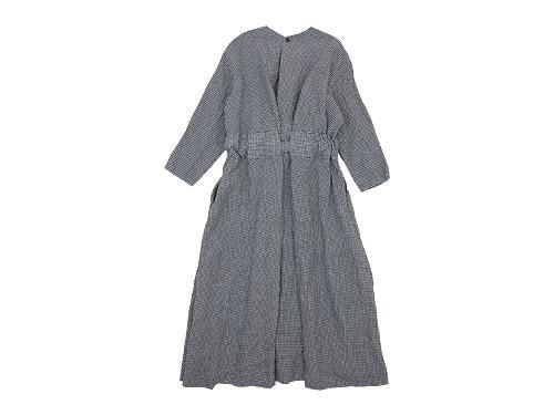 Atelier d'antan Jodelle（ジョデル） Ribbon Dress INDIGO