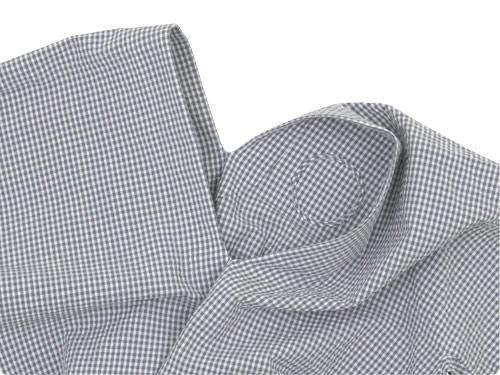 Atelier d'antan Vardaʥtent dress WHITE x GRAY CHECK