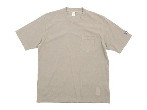 トップス ENDS and MEANS Pocket L/S Tee Porridge S ENDS and MEANS - Pocket L/S Tee / Porridge | Stripe Online Store