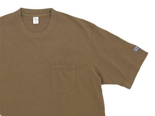 ENDS and MEANS Standard Pocket Tee BEIGE