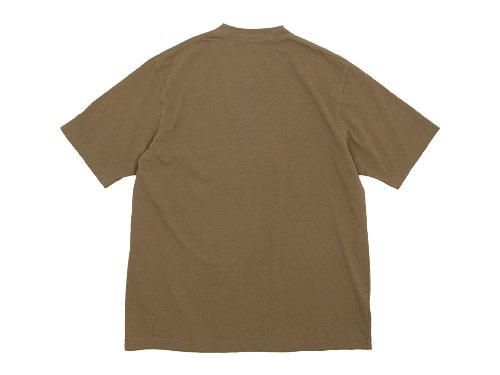 ENDS and MEANS Standard Pocket Tee BEIGE