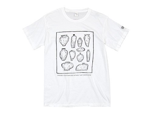 ENDS and MEANS Choose Print Tee WHITE