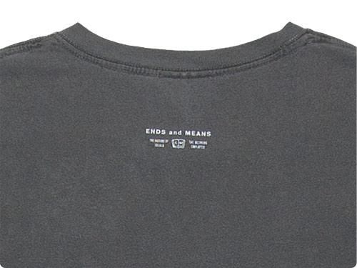 ENDS and MEANS Choose Print Tee BLACK
