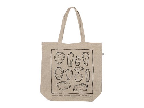 ENDS and MEANS Choose Tote Bag NATURAL
