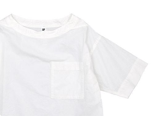 MHL. PAPER COTTON T-SHIRTS 030WHITE ̥ǥ