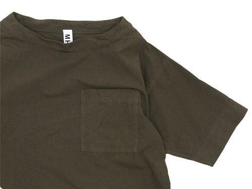 MHL. PAPER COTTON T-SHIRTS 182OLIVE DRAB ̥ǥ