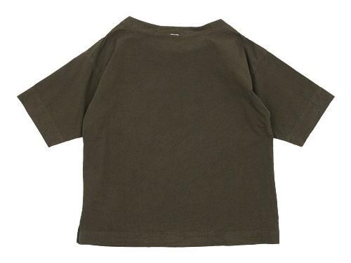 MHL. PAPER COTTON T-SHIRTS 182OLIVE DRAB ̥ǥ