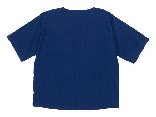 MHL. COTTON SLUB POPLIN T-SHIRTS 110BLUE ̥ǥ