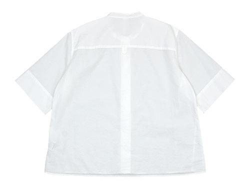 MHL. COTTON RAMIE POPLIN S/S SHIRTS 030WHITE ̥ǥ
