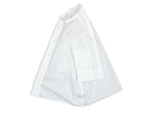MHL. COTTON RAMIE POPLIN S/S SHIRTS 030WHITE ̥ǥ