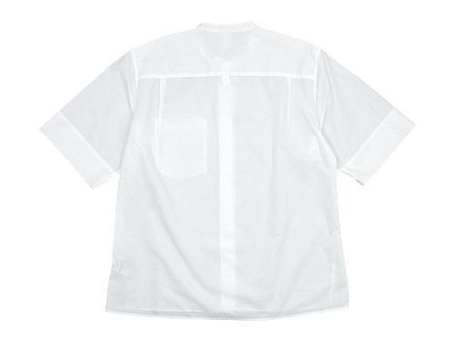MHL. COTTON RAMIE POPLIN S/S SHIRTS 030WHITE ̥󥺡 5968150516