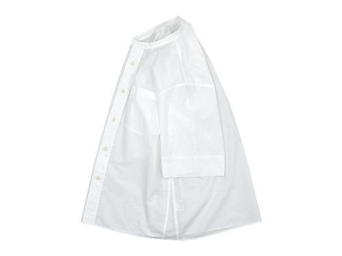 MHL. COTTON RAMIE POPLIN S/S SHIRTS 030WHITE ̥󥺡 5968150516