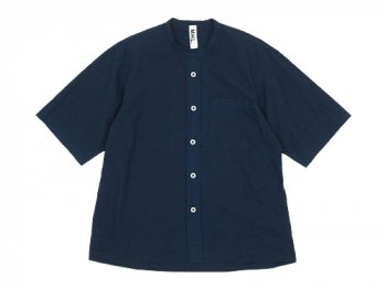 MHL. DRY COTTON RAMIE POPLIN オープンカラーシャツ - シャツ