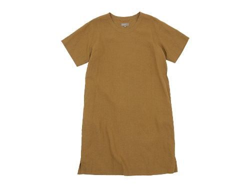 MARGARET HOWELL SHIRTING LINEN III ONE-PIECE 051MUSTARD 〔レディース〕