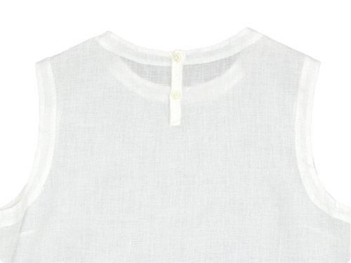 MARGARET HOWELL SOFT LINEN NO SLEEVE 030WHITE ̥ǥ
