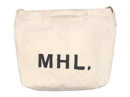 MHL. HEAVY CANVAS SHOULDER BAG 031OFF WHITE 5958271500