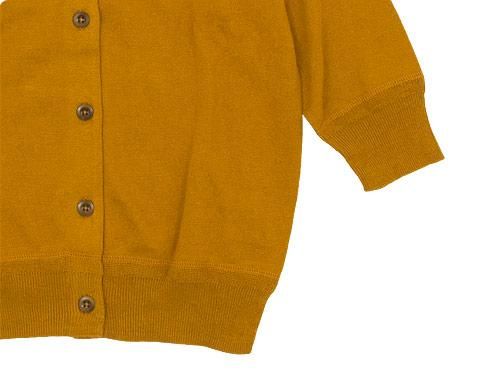 MHL. FINE SLUB COTTON LINEN CARDIGAN 152MUSTARD ̥ǥ
