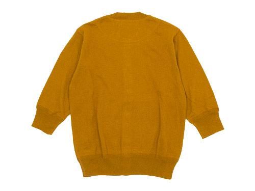 MHL. FINE SLUB COTTON LINEN CARDIGAN 152MUSTARD ̥ǥ