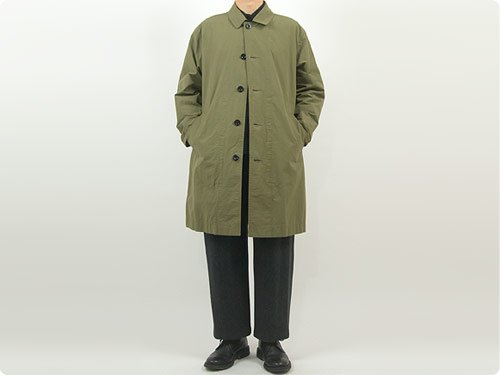MHL. WASHED COTTON POPLIN COAT 181ARMY GREEN ̥󥺡
