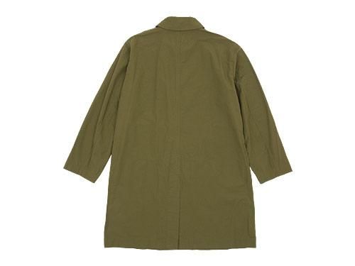 MHL. WASHED COTTON POPLIN COAT 181ARMY GREEN 〔メンズ〕 MHL